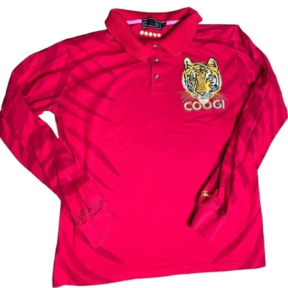 COOGI red tiger polo XL - Picture 1 of 6